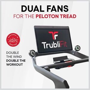 TrubliFit Fan for Peloton Treadmill - Accessories for Peloton Tread dual fans